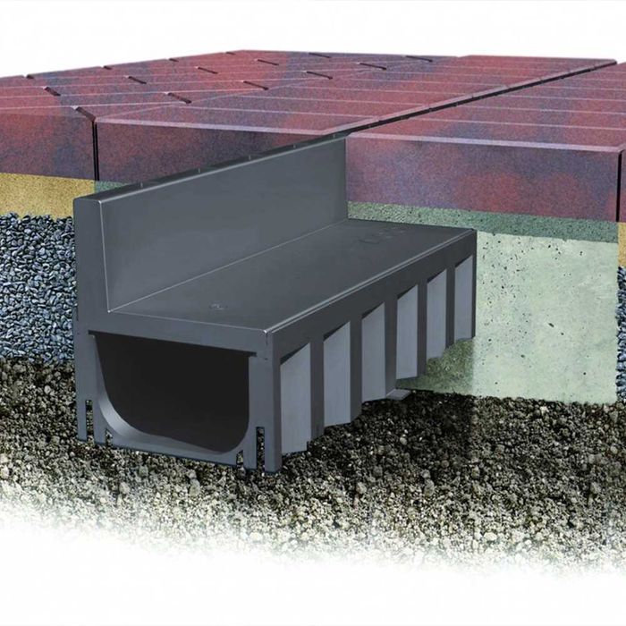 Canal em PP com Grelha Oculta LuxWares