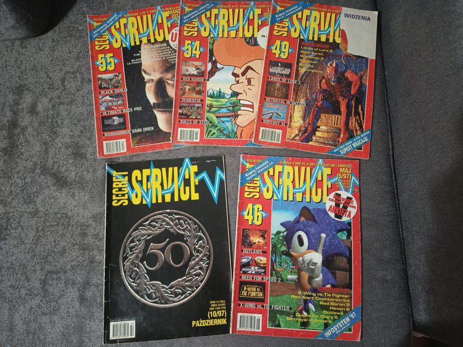 5 numerów Secret Service - można na sztuki