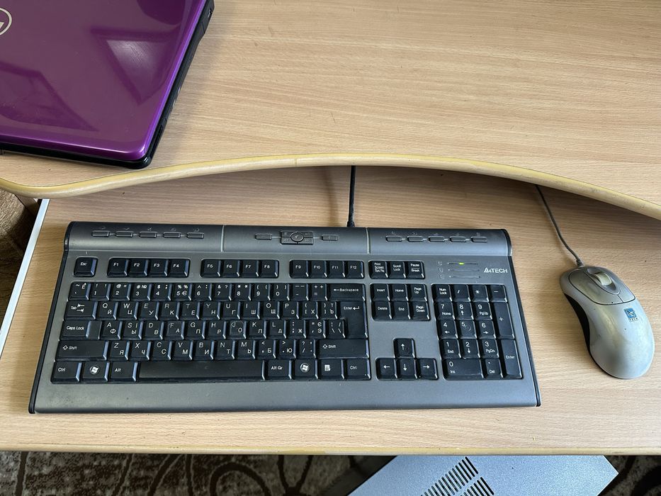 Коавіатура та мишка, працюють