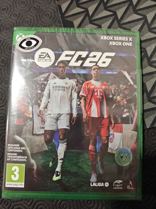 Fc26 xbox One novo selado em CD