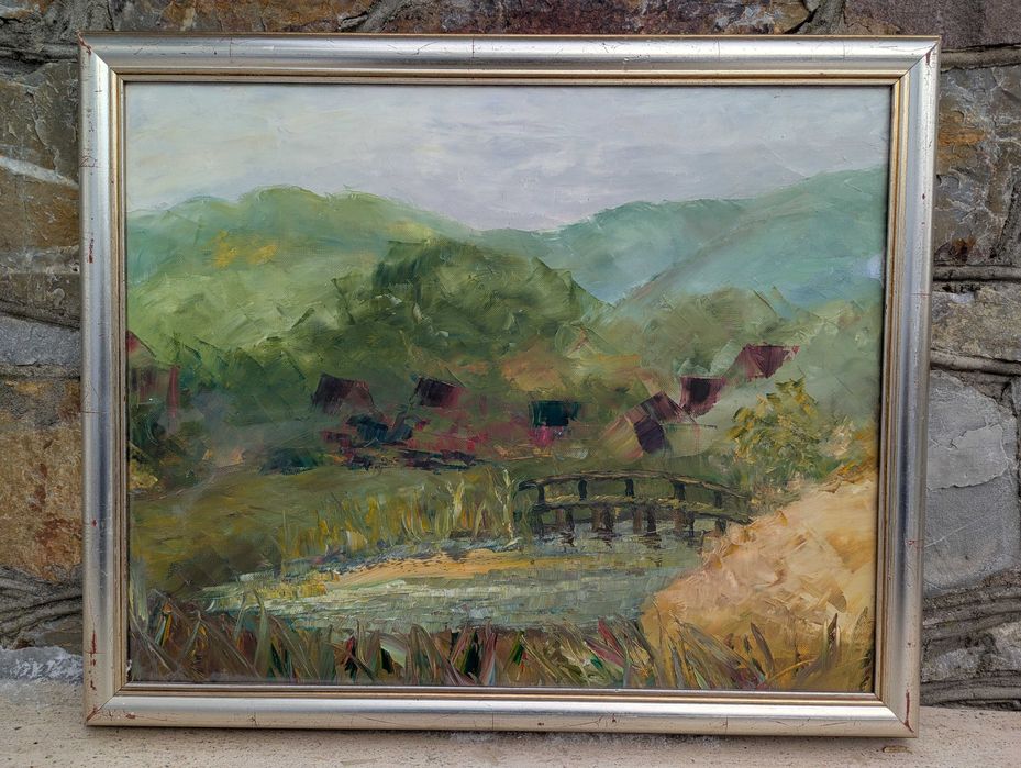 Abstrakcja Obraz Olejny