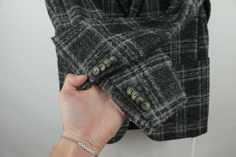 Теплий спортивний піджак блейзер NAVYBOOT Loro Piana Suri Alpaca 52 Л