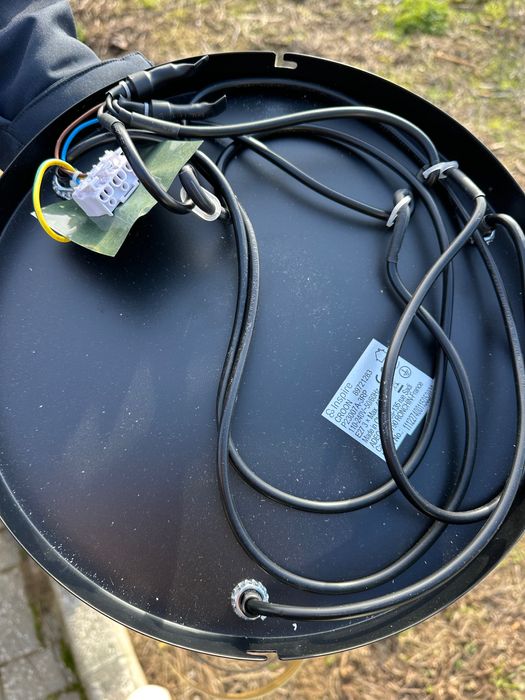 Candeeiro de teto suspenso metal  3 luzes dourado 35cm Inspire