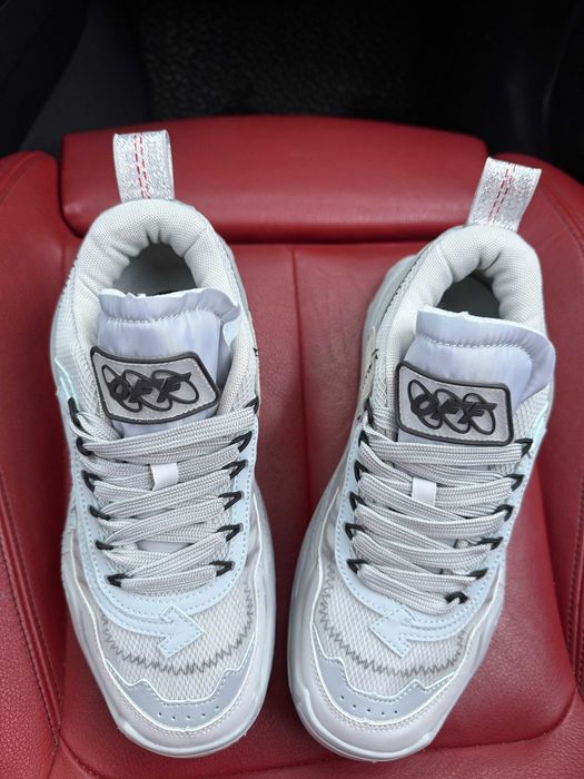 (БЕЗ ПЕРЕДОПЛАТИ) Off-White Odsy-1000 Grey офф вайт одсі 1000 сірі
