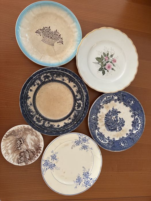 Pratos antigos variados, 7