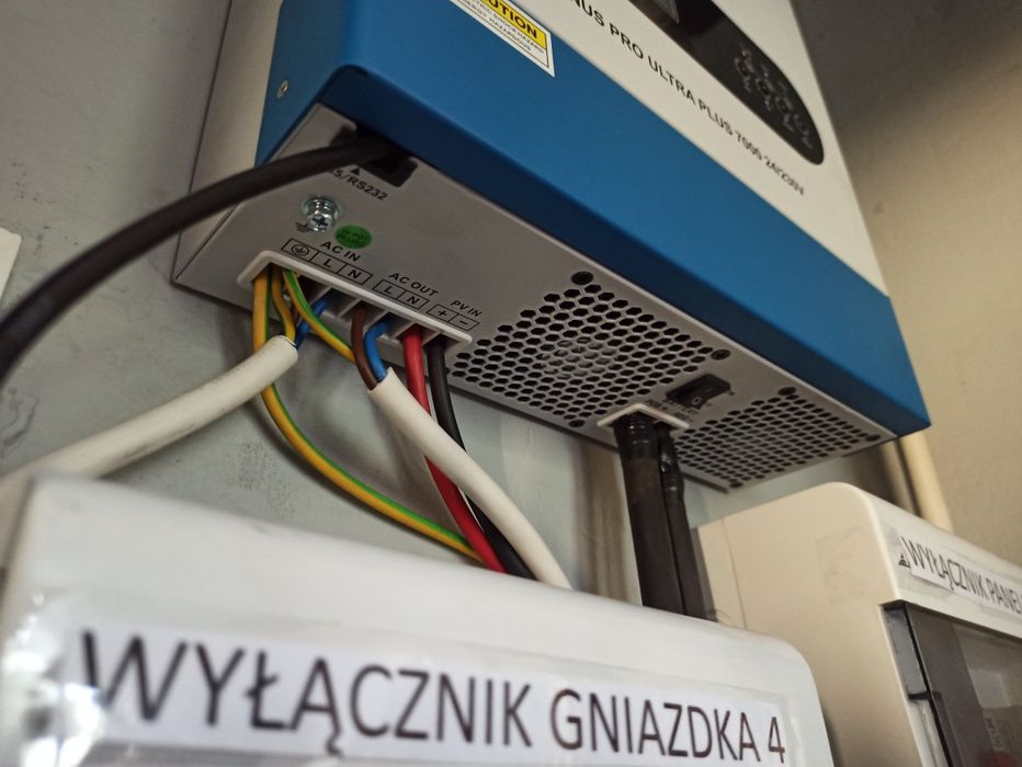 Inwerter Volt Polska Sinus PRO Ultra 7000 24/230V | Gwarancja | Stan Idealny (+ GRATIS!)