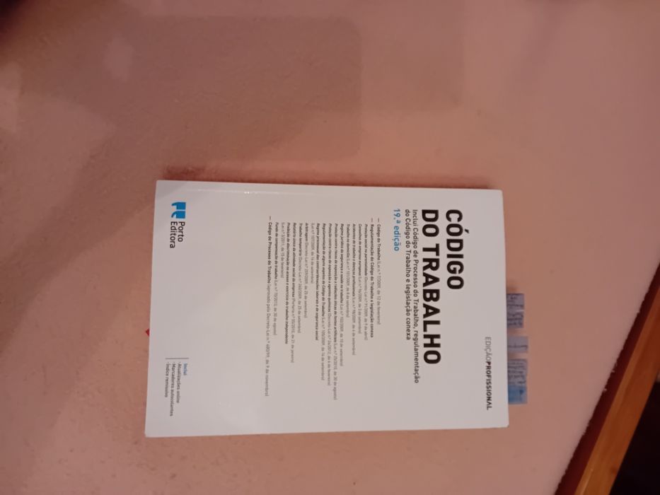 Livro Código de Trabalho