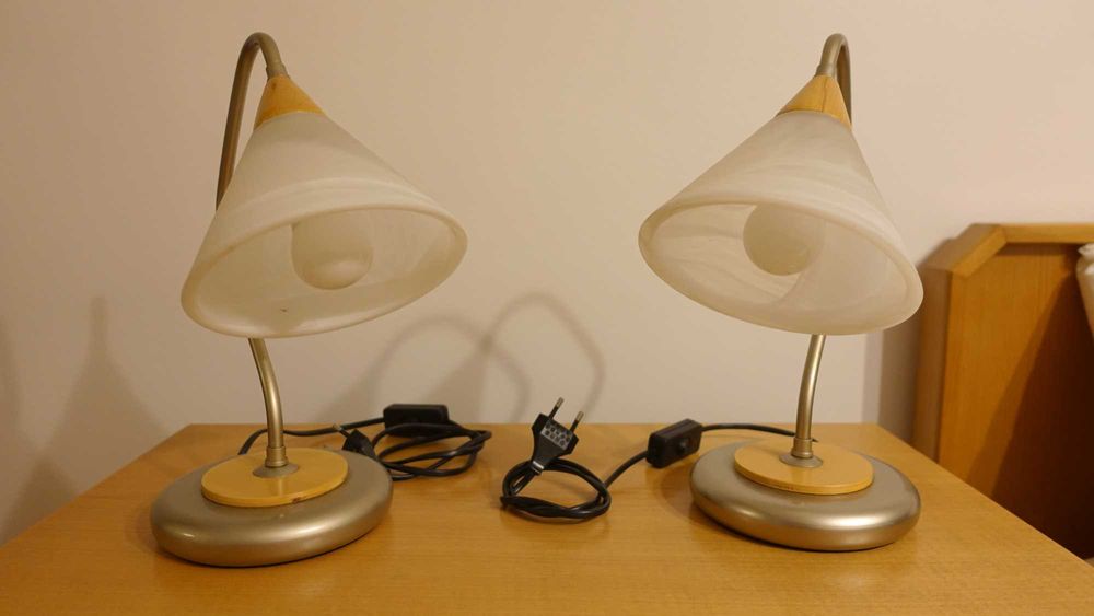 2x Candeeiros de Cabeceira