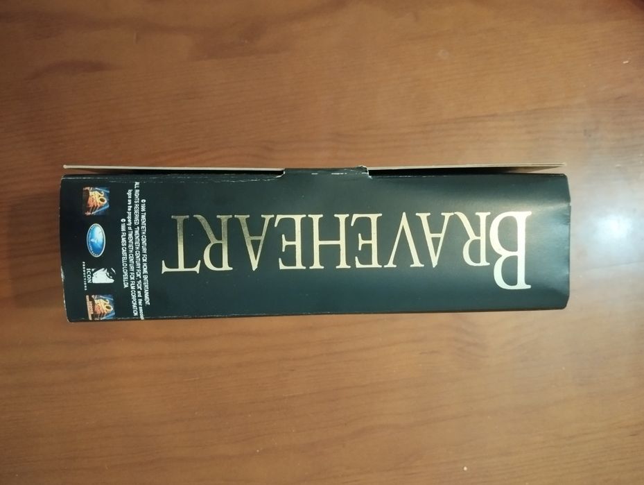 Vhs Braveheart colecionáveis