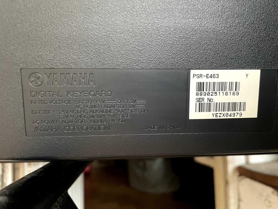 Синтезатор Yamaha PSR-E463
