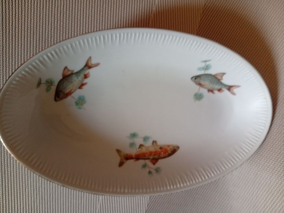 Półmisek owalny Włocławek prl