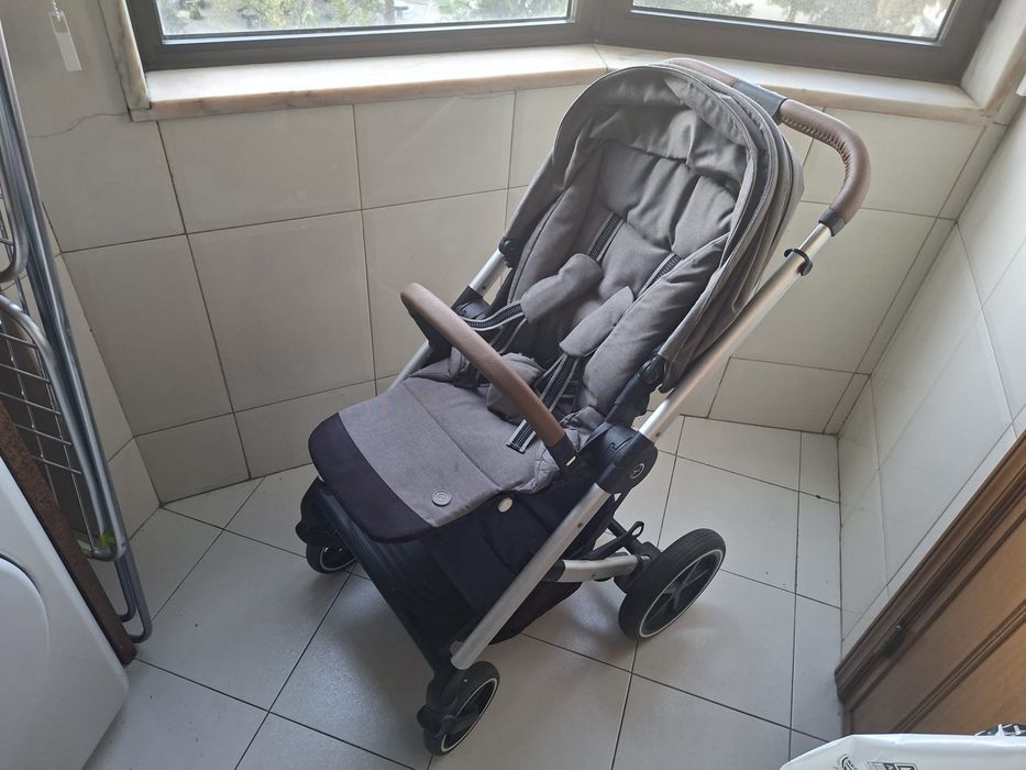 Cybex Balios S – Carrinho de bebé | Compatível com ovo Cloud Z - Excelente estado