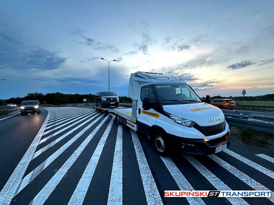 Transport rzeczy Polska - Niemcy przeprowadzki usługa transportowa bus
