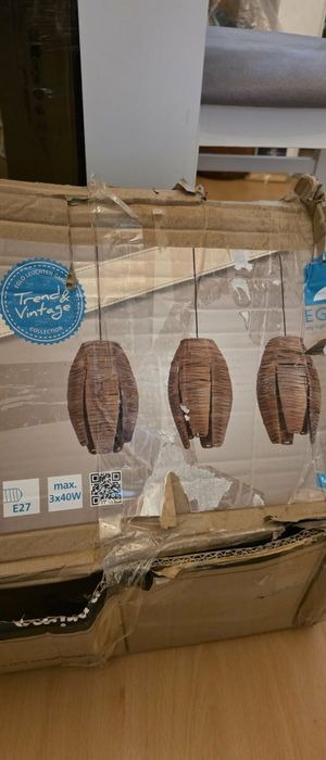 Żyrandol MONGU 1 Lampa wisząca boho