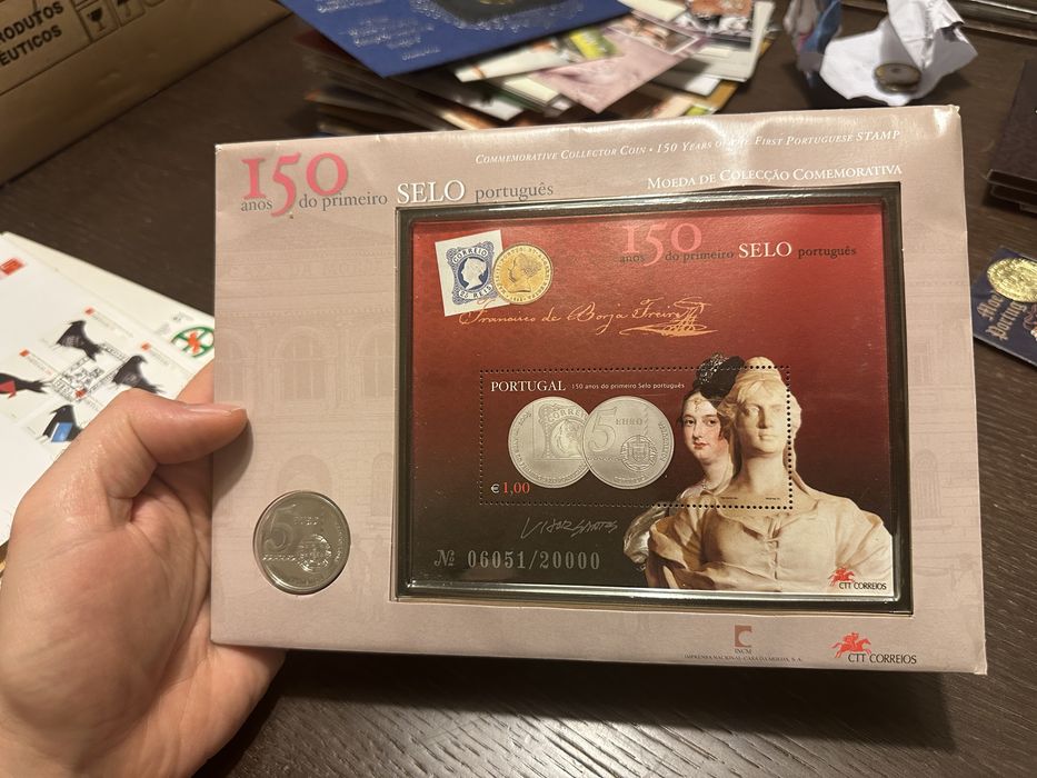 Moedas de euro comemorativas colecao