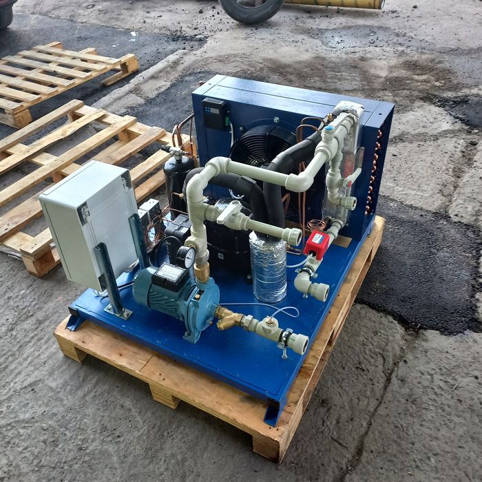 Чиллери. Охолоджувач рідини. Розрахунок, виготовлення.