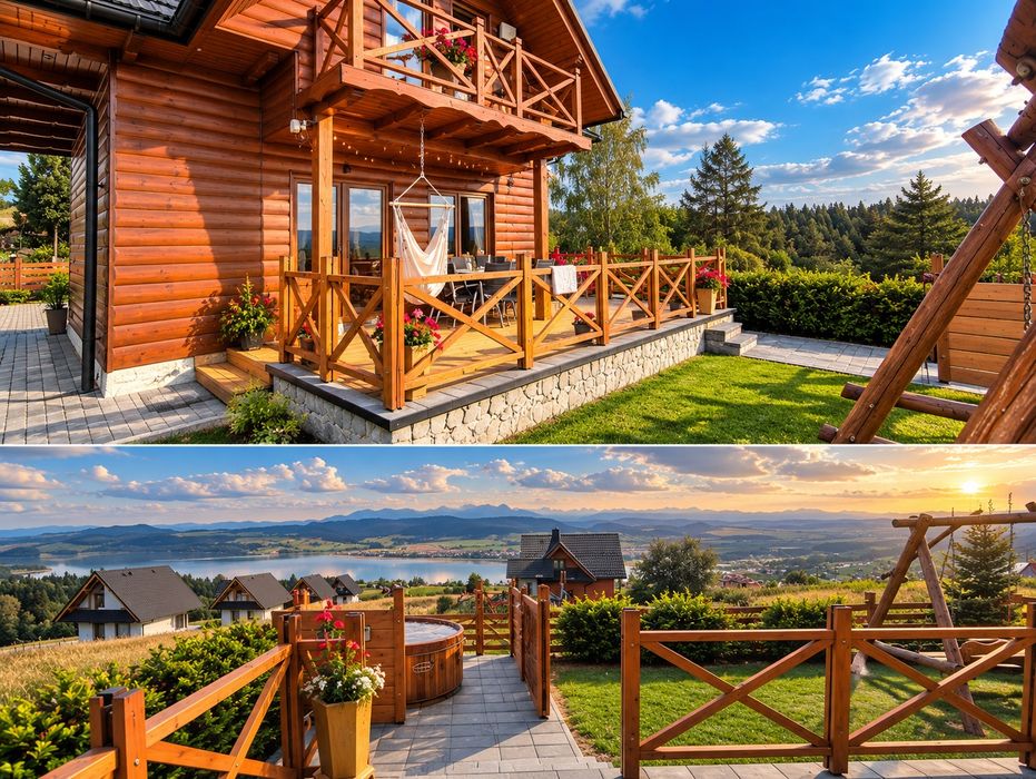 Podhalańskie Domki u Magdusi i Marcina Maniowy Domek w Górach jacuzzi