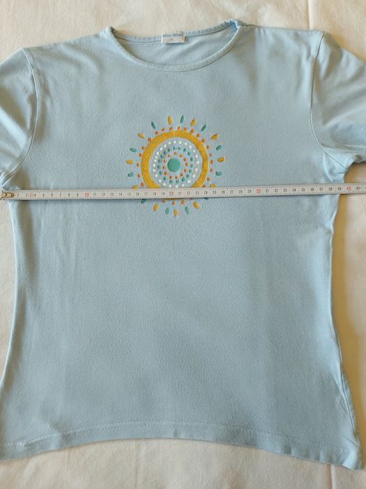 T-shirt Azul Claro da Miss Maxi - Tam° M.