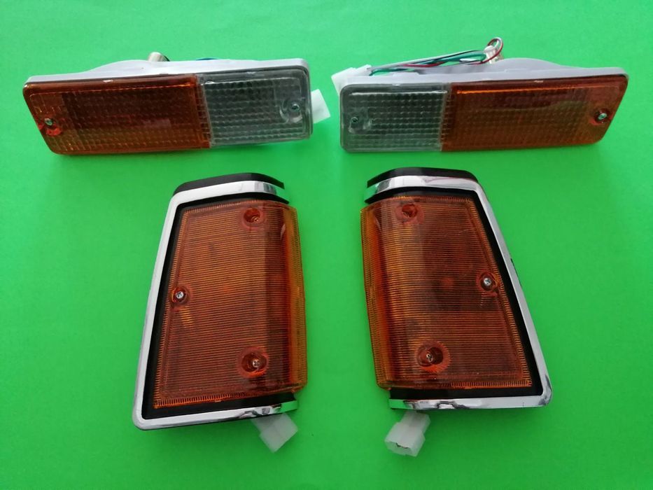 Kit de 4 farolins da frente da Datsun Pickup 720 4V NOVOS