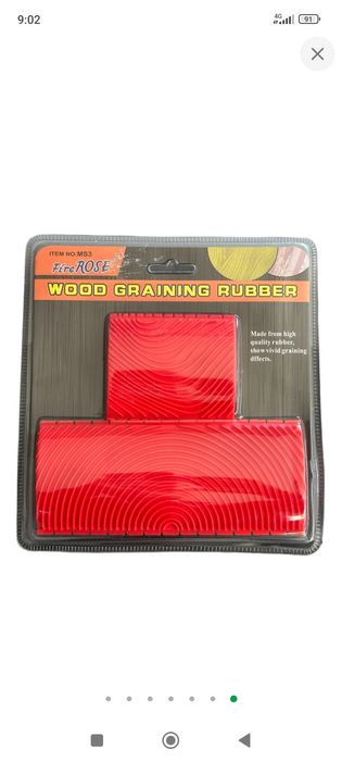 Шпатель для декорирования эффект древесины 2 шт