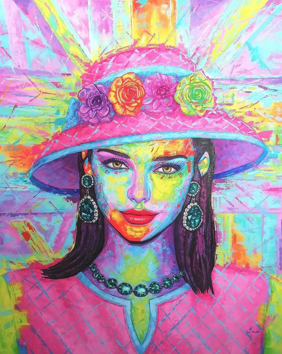 Quadro / Pintura a óleo sobre tela 100 x 81