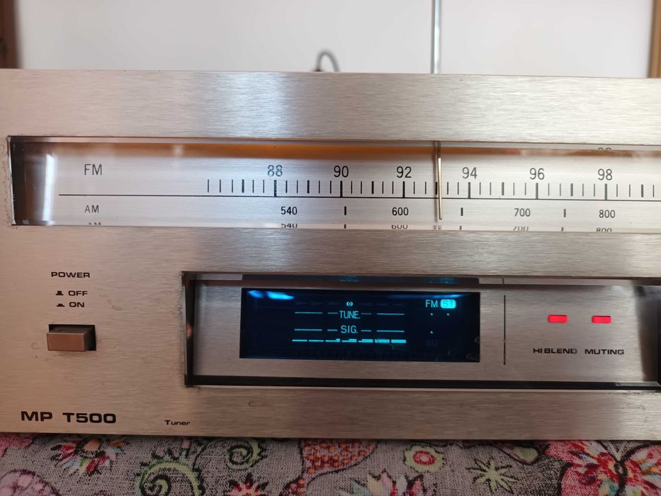 Tuner Asahi MP T 500 Hi Fi  sprawny wysylka gratis w cenie ogloszenia