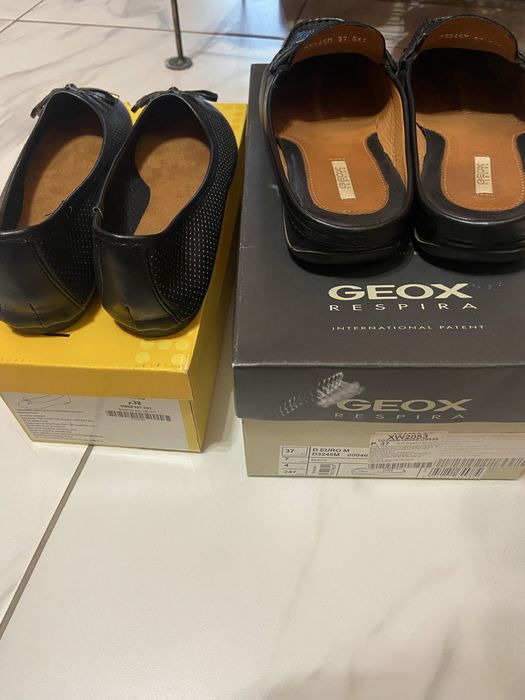 Балетки Plato, мюлі Geox 22см