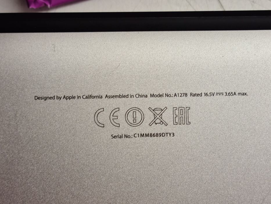 MacBook Pro A1278 - Para Peças64586474995715122