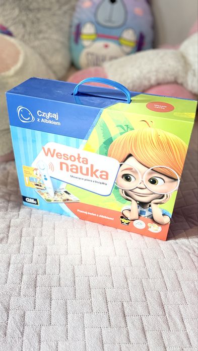 Zestaw Albik Wesoła nauka pióro + 2 książeczki