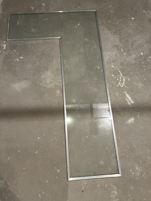 Szyba ze szkła hartowanego, pod kominek