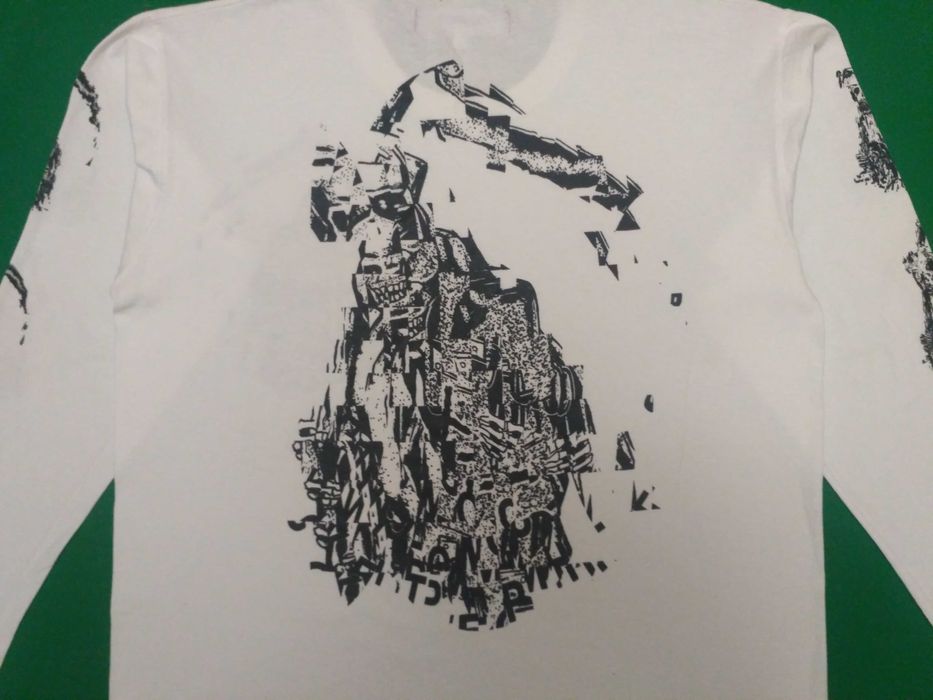 Новый Лонгслив Подмост Скейтбординг Малыш Антон Дисторшн Белый