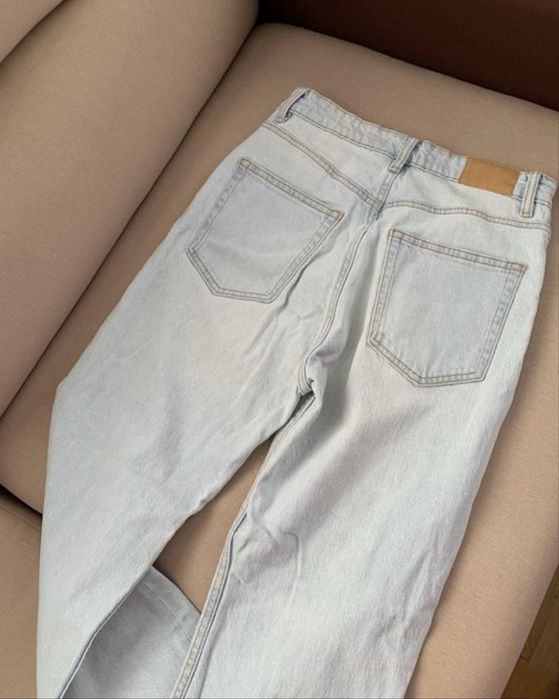 Джинси pull&bear, світло-блакитні