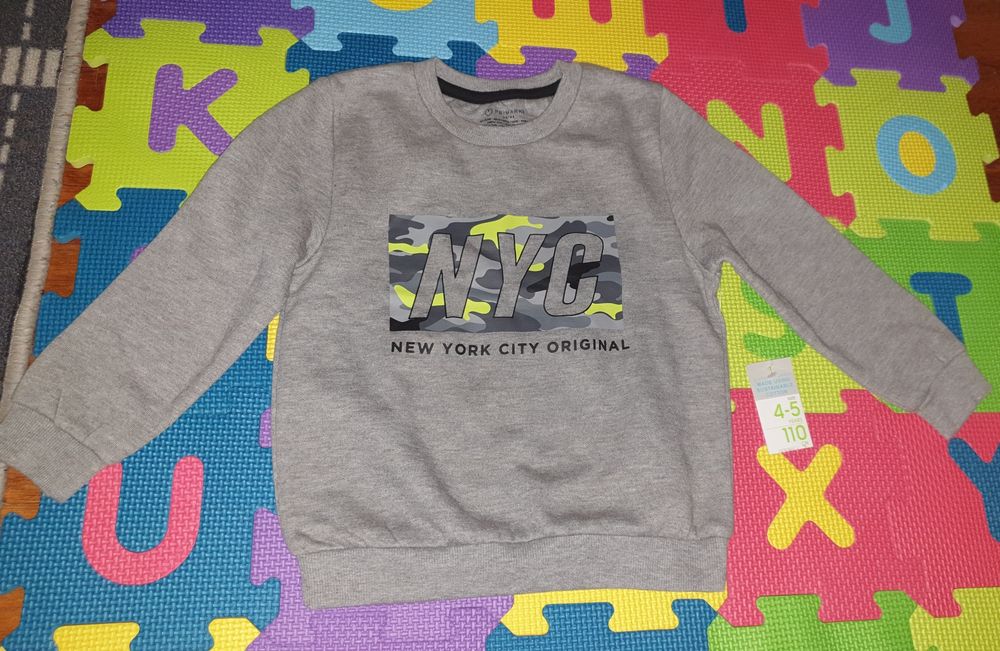 Реглан з начосом Primark 110см, 4-5 років, кофта, лонгслів