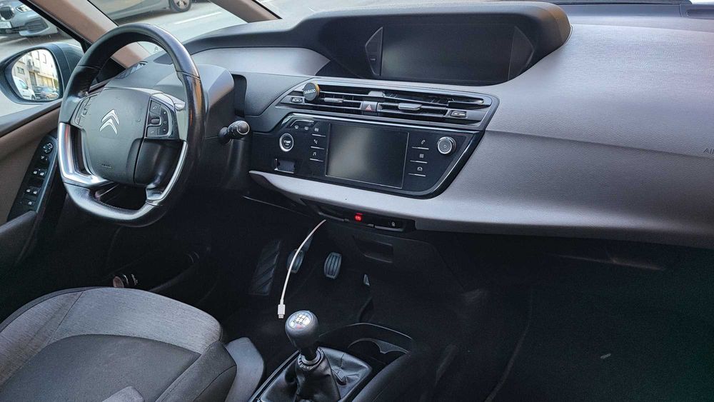 C4 Gran Picasso ano 2017 1.5HDi 280mil Km  Manual 7 lugares