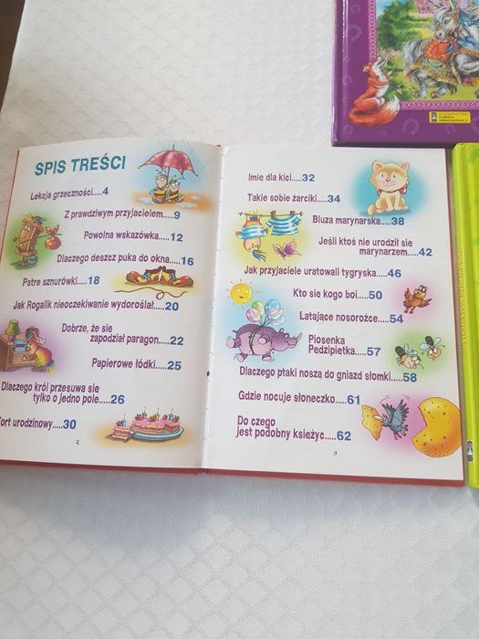 Zestaw 3 książeczek z serii Dziecięca biblioteczka