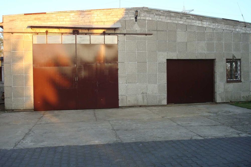 Lokal usługowy na warsztat samoch, magazyn 160m + plac 1000 m - Janki