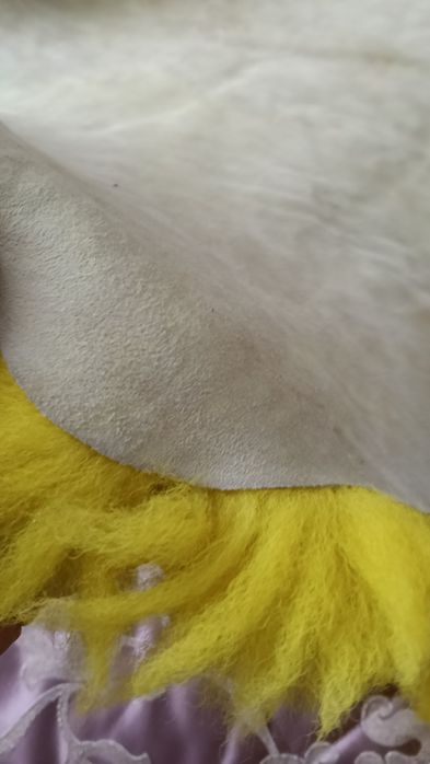 Овеча овечья шкура шкіра килимок з шерсті натуральний