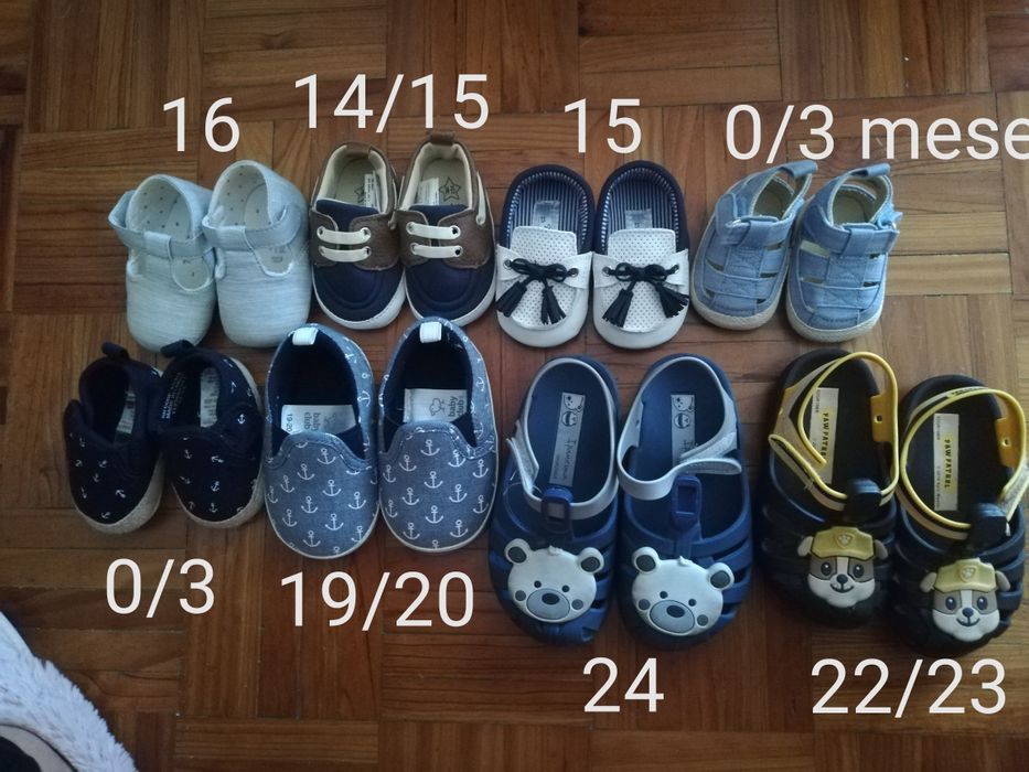 Sapatos bebé / sandalias