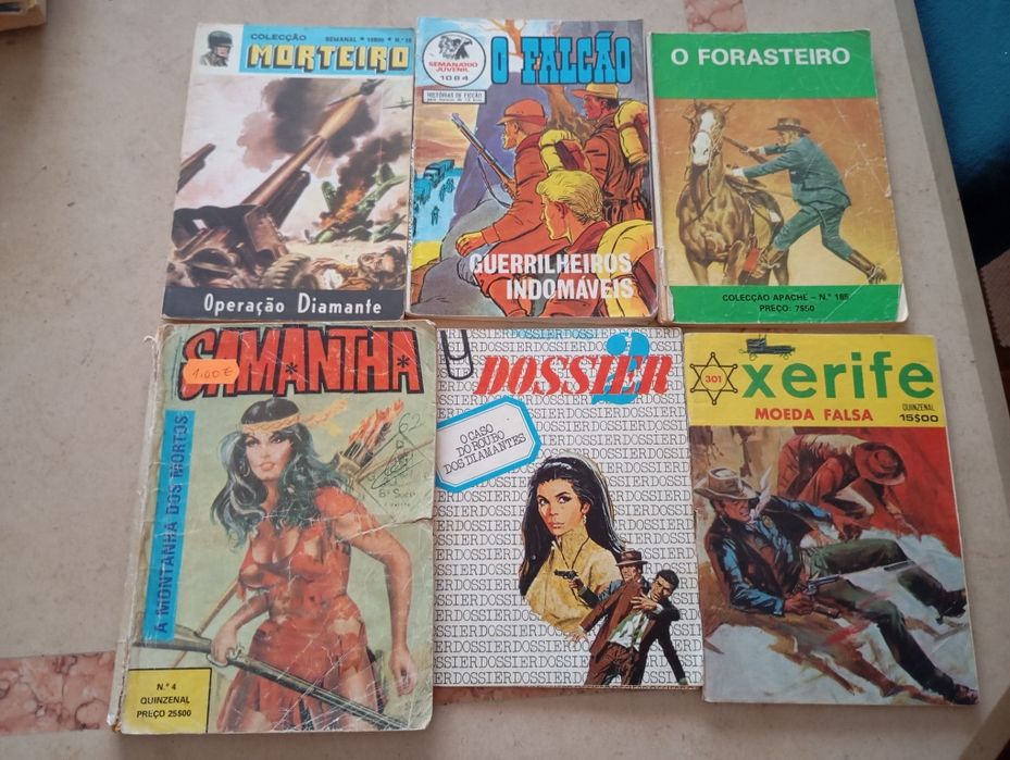 Banda desenhada antiga lote