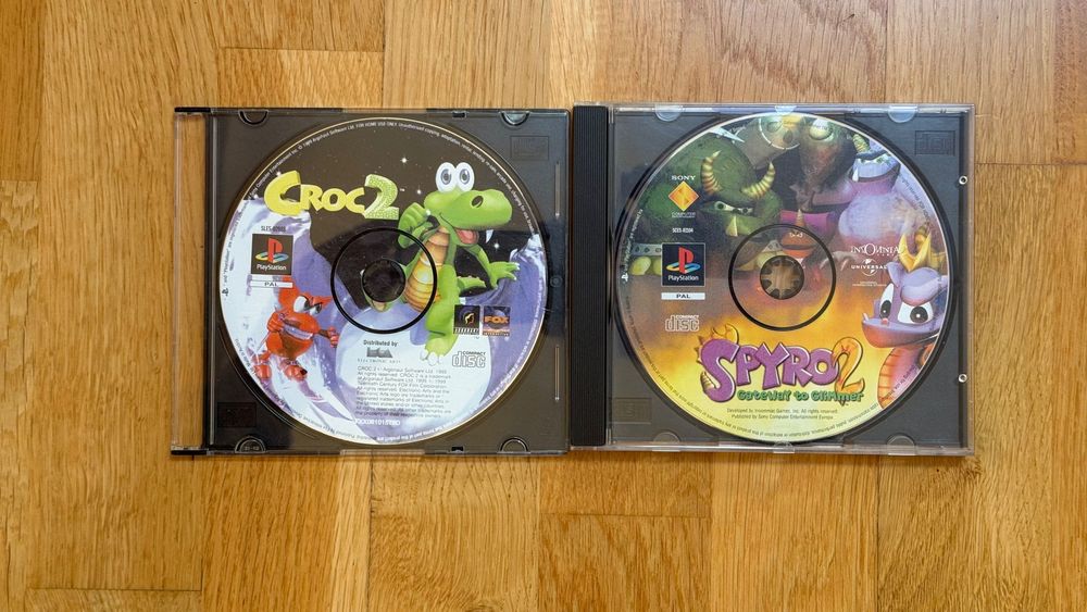 Sprzedam gry na PlayStation 1 i 2 w j. angielskim