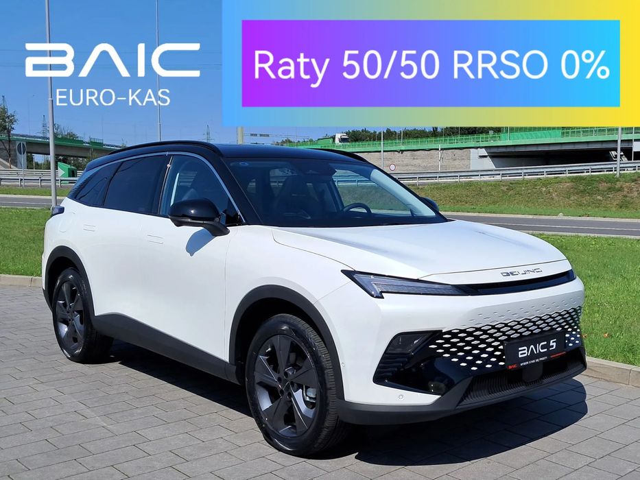BAIC 5 Baic Beijing 5 Luxury COMFORT 2025 biały perłowy