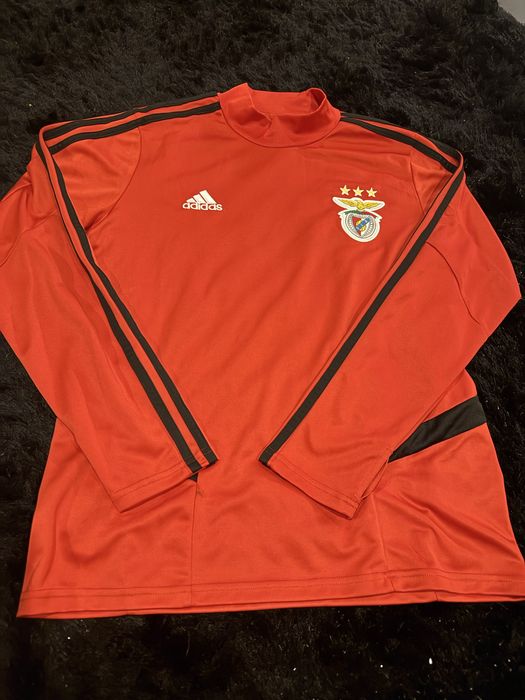 Fato treino Manga Curta Benfica e camisola manga comprida de treino