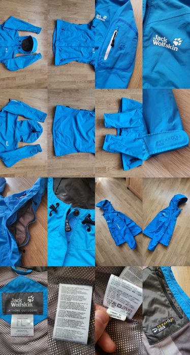 Kurtka Jack Wolskin Texapore 2+ Air streetwear Rap y2k drill drip