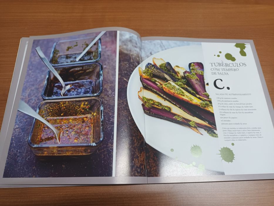 Livro de dicas e receitas culinárias