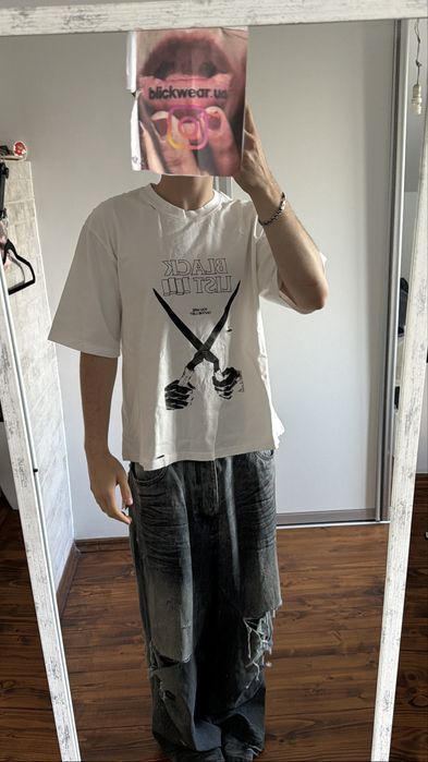 футболка Protocol index project gr Black List S M L vetements balenciaga rick owens