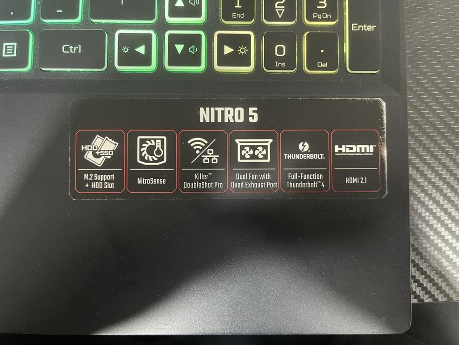 Computador portatil Acer nitro 5