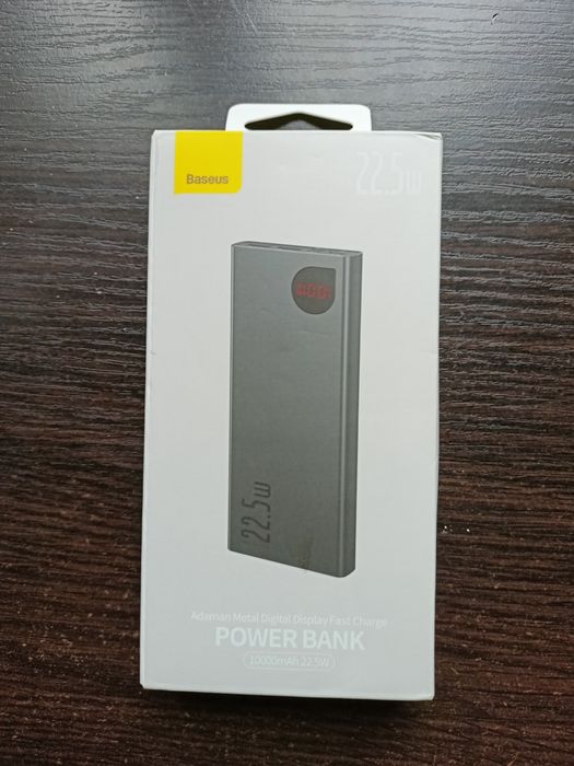 Зарядний пристрій, Повербанк, УМБ Baseus Adaman 10000mAh 22.5W