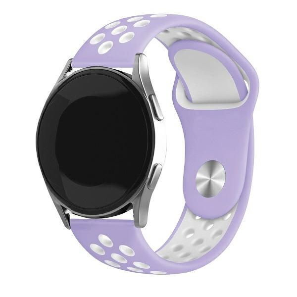 Beline pasek Watch 20mm Sport Siliconefioletowo-biały purple/white