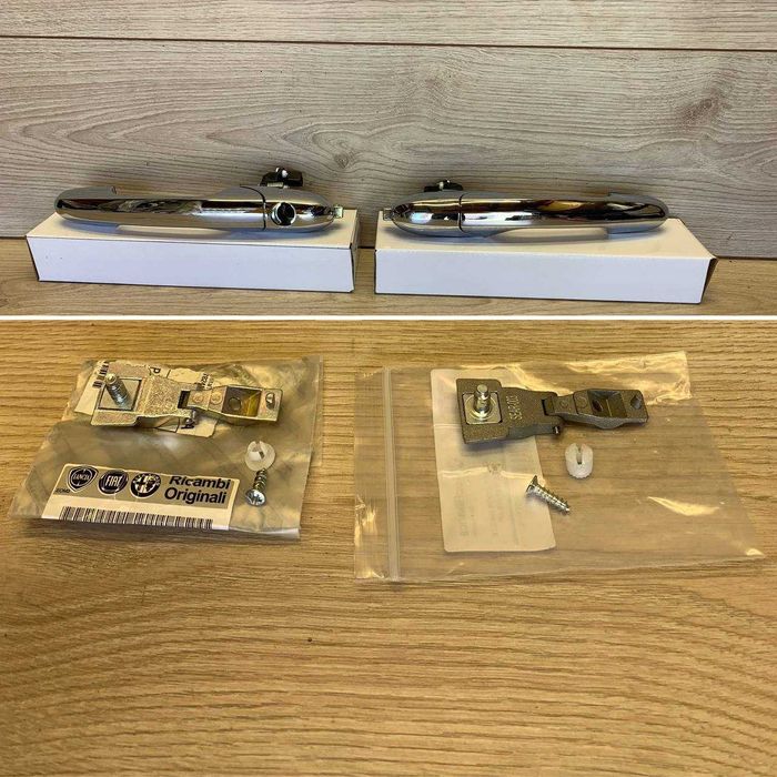 Ручка дверей внешняя передняя Fiat 500 Фиат Зовнішня Ремкоплект 147