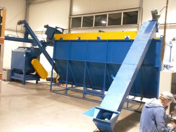 Wanna flotacyjna do tworzyw sztucznych